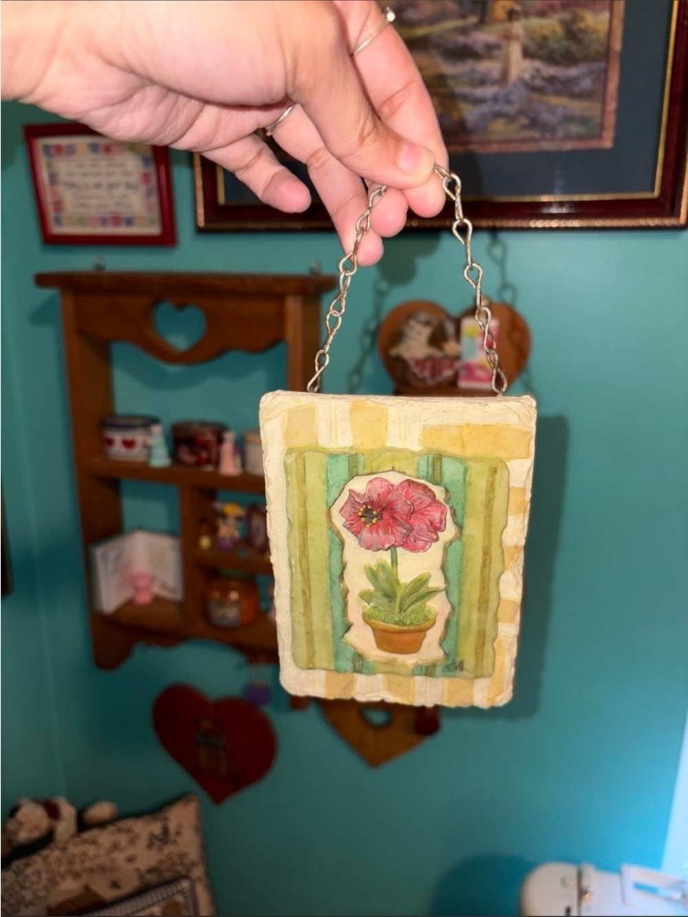 Y2K 2000s Floral Coquette Garden Hanging Decor 🌺🪴